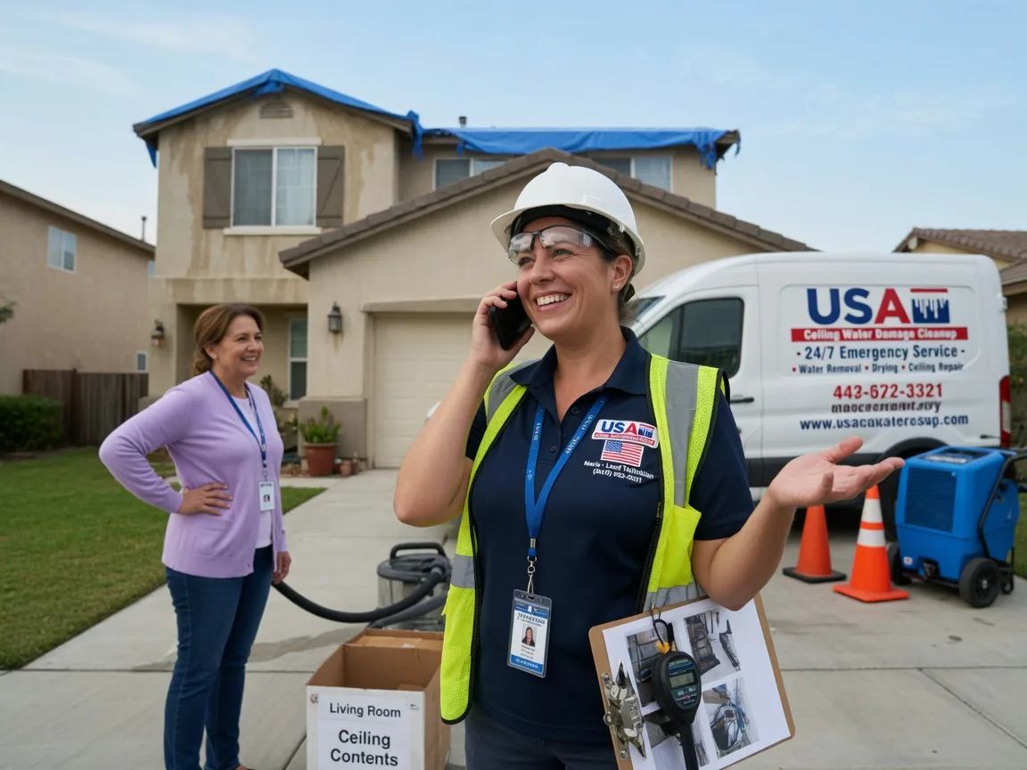 Ceiling Water Damage Restoration Calpine, CA FAQs